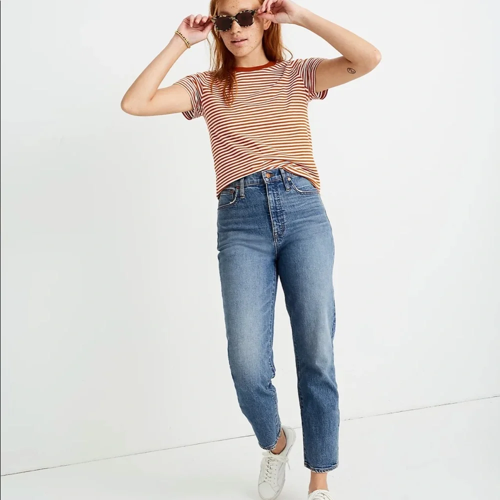 Madewell Classic Straight Jeans in Peralta Wash
